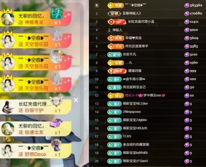 芙玥🍂贺空痕哥公爵主播图片