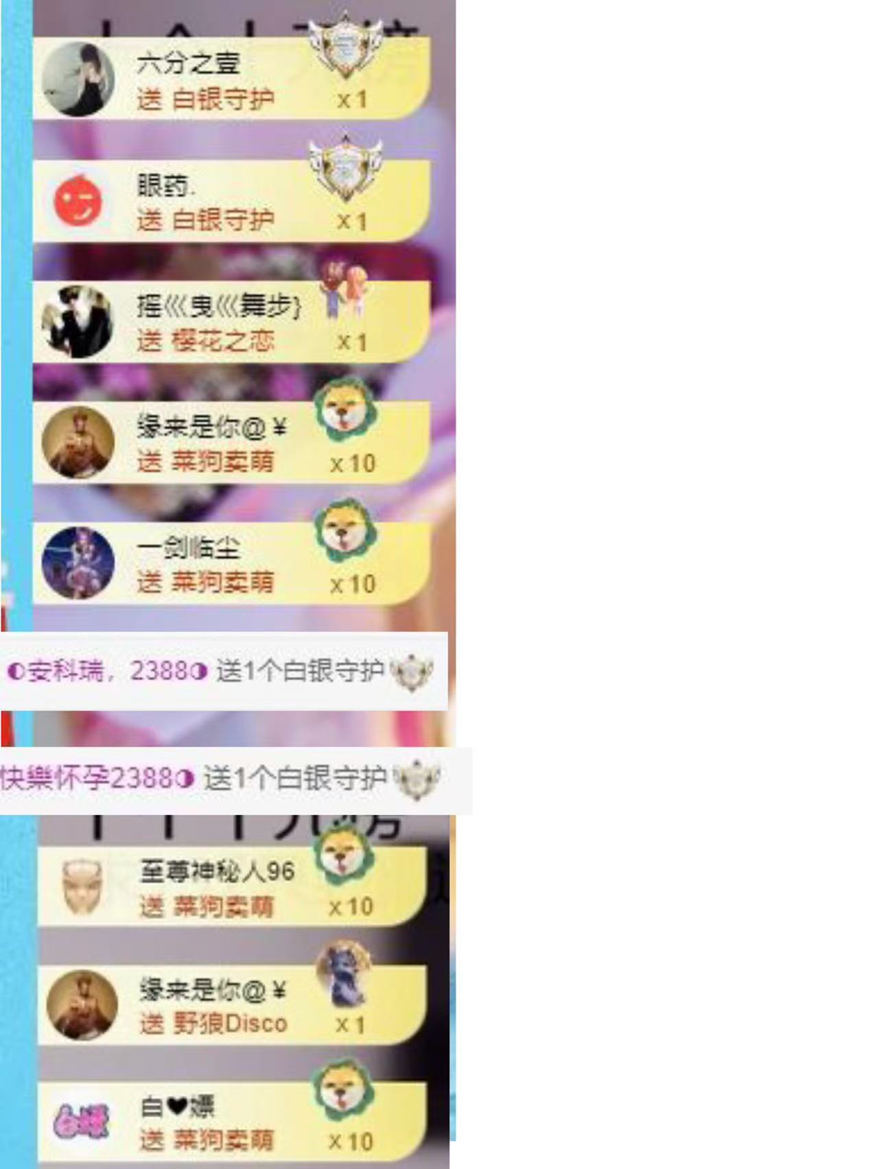 代理心雨九月白白白的主播照片