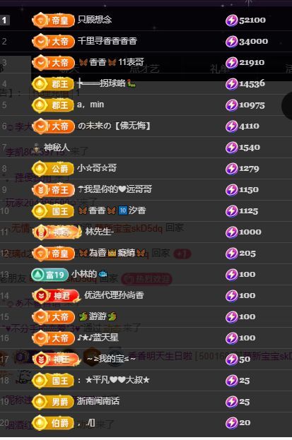 香香生日欢迎你的主播照片