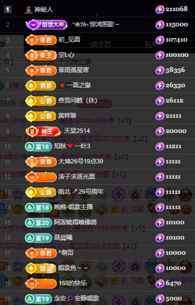 小婷??煙嗓唱☆づ的主播照片