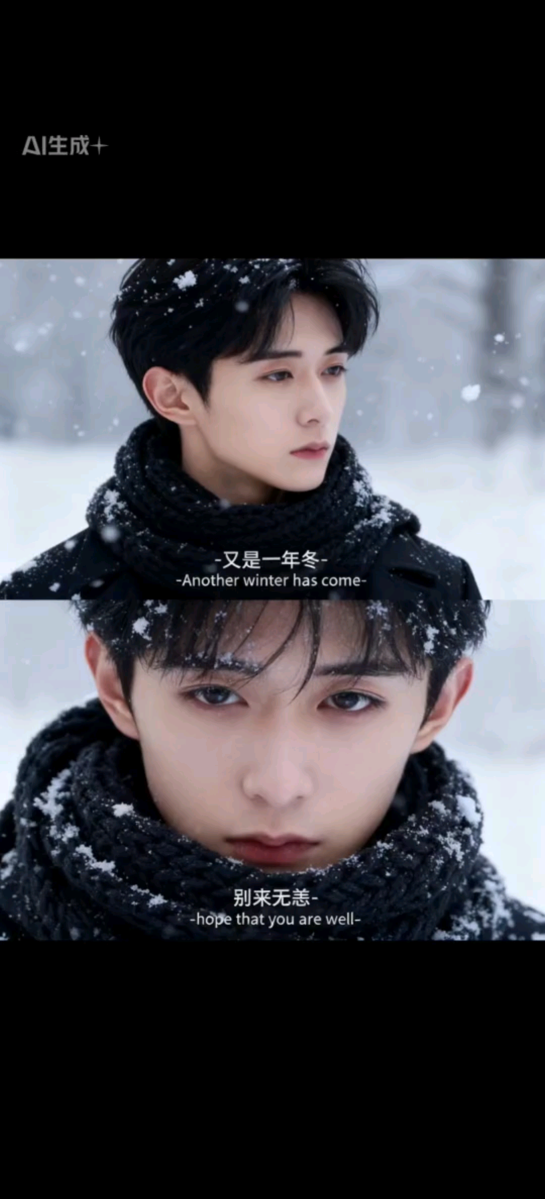 这雪花aI还挺帅/靓