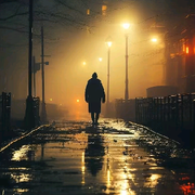 无家可归的流浪人头像