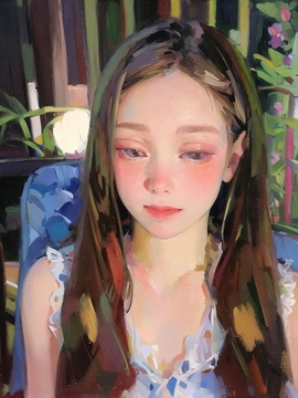 小老妹牛逼哄哄的图片