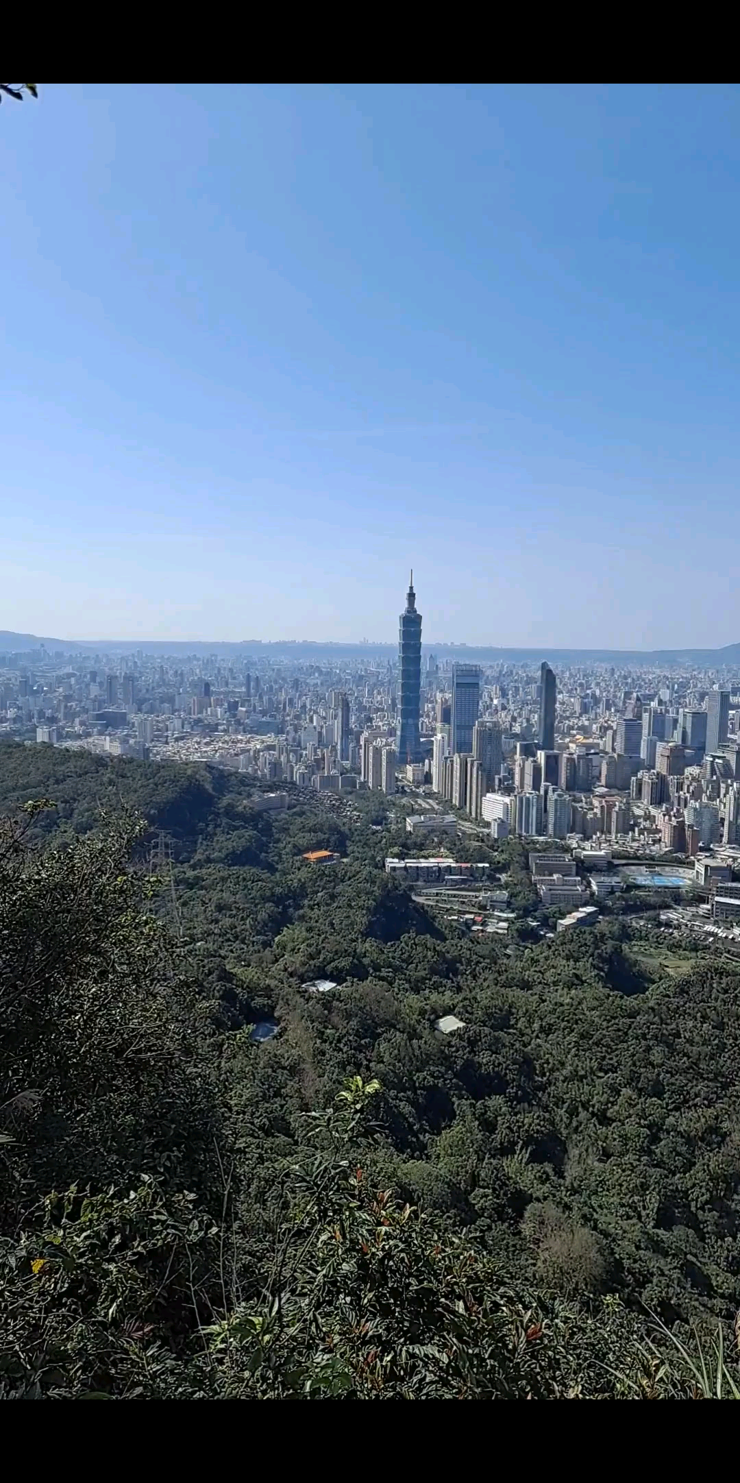 虎山步道 瞭望 台北