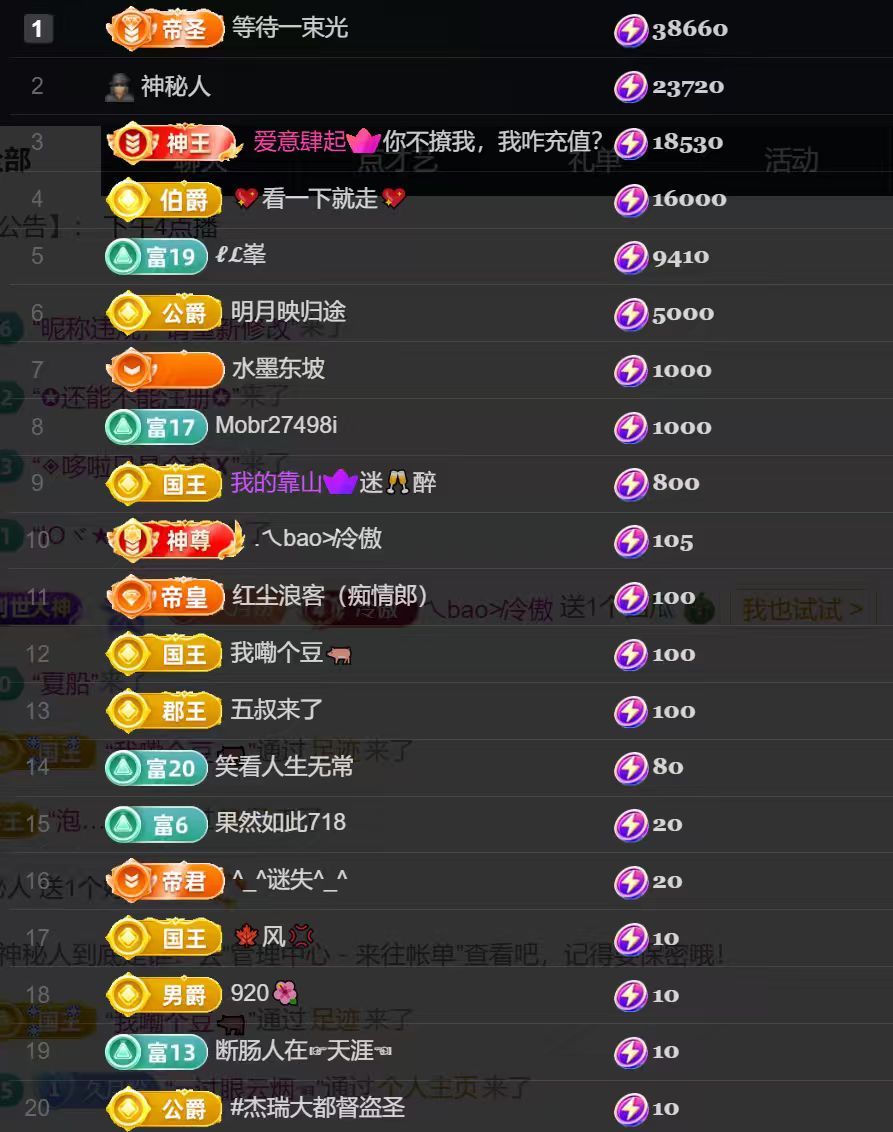 新人久月的主播照片