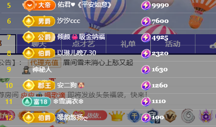 眉间ღ雪的主播照片