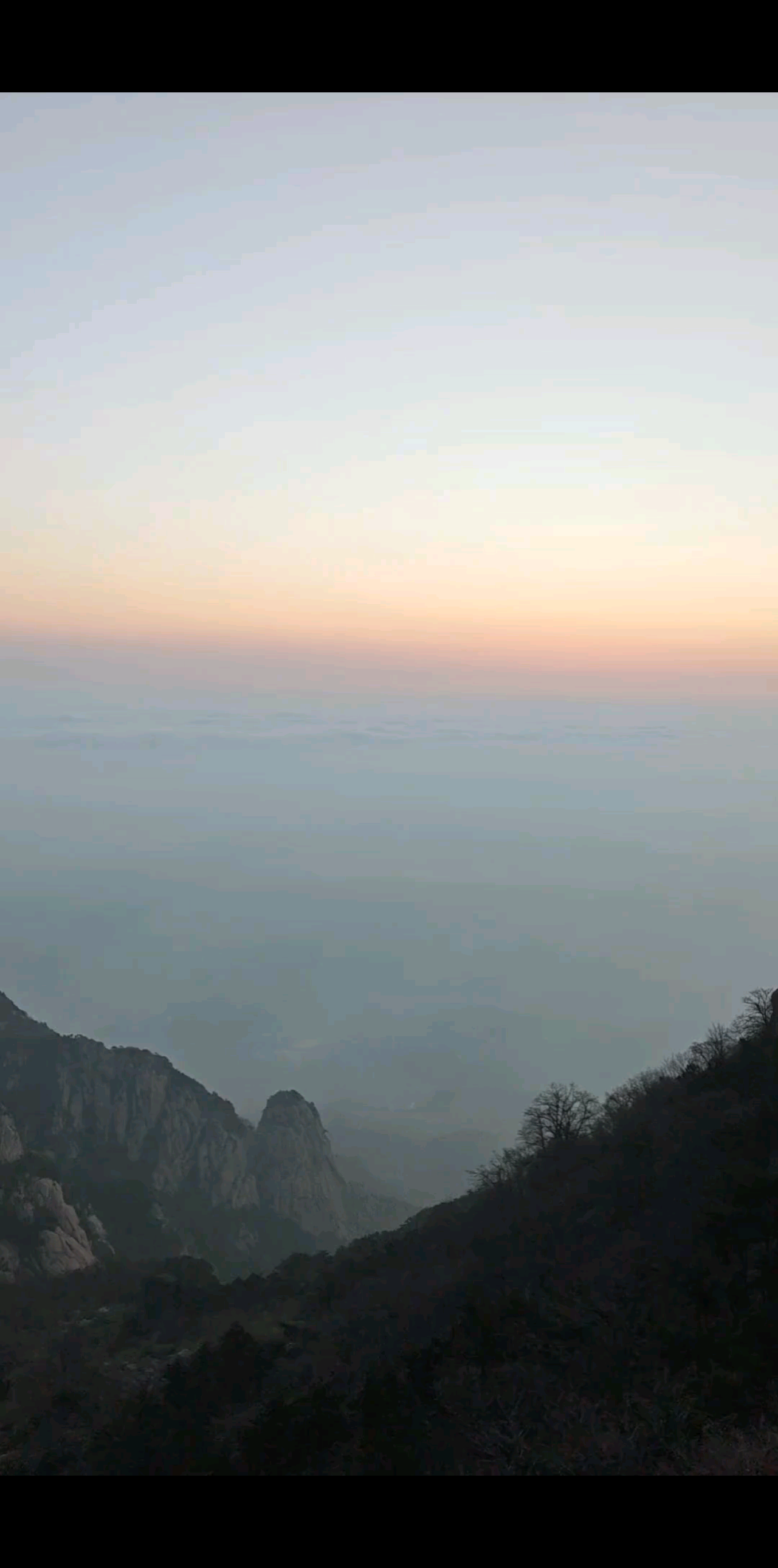 泰山日出和玉皇顶