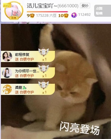 洁儿宝宝吖~主播图片