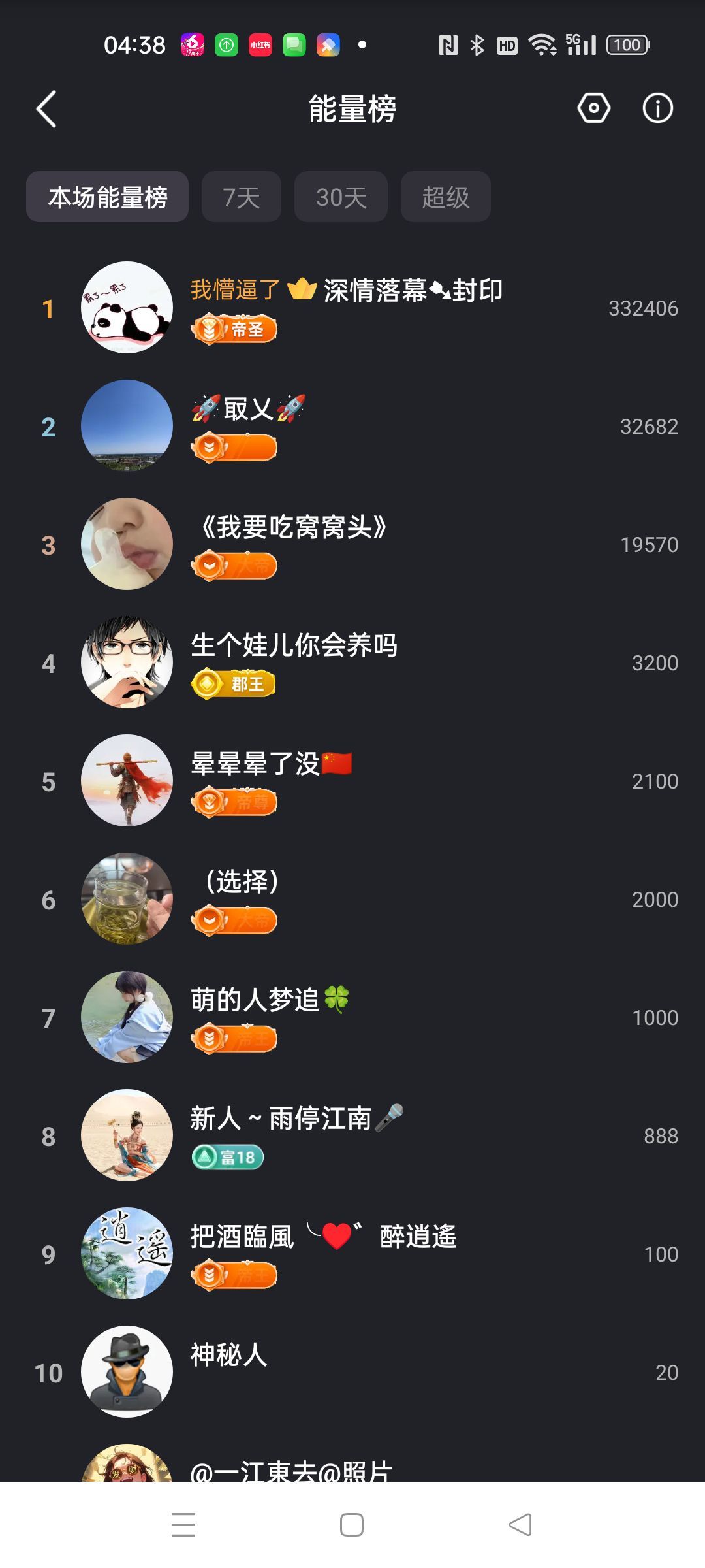 茶茶贺封印哥荣升大神主播图片