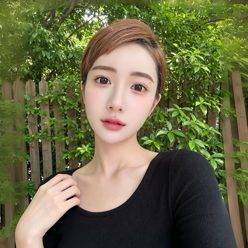 短发！黄梓琳