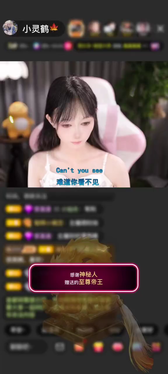 感谢神秘人赠送的至尊