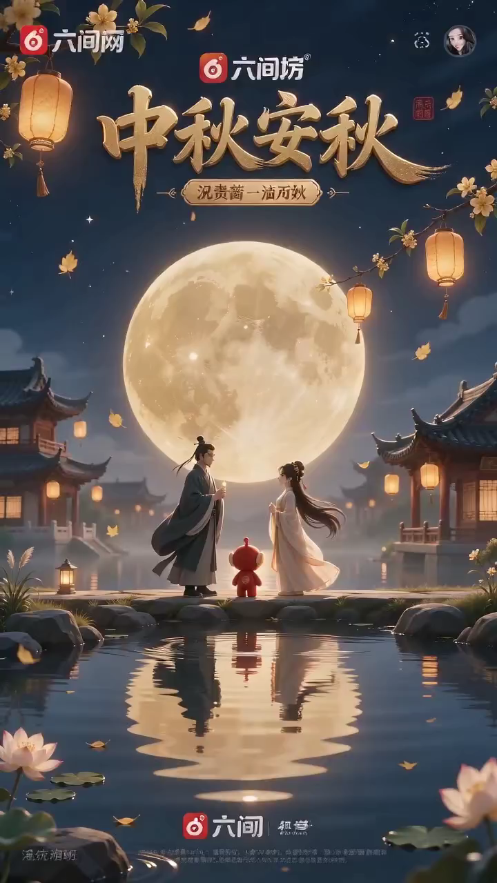 中秋月圆，欢聚六间房
