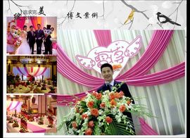 东莞婚礼主持人主播照片