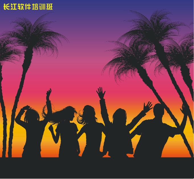软件教学的主播照片