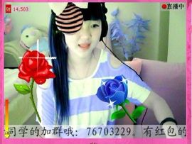 小文静。主播照片