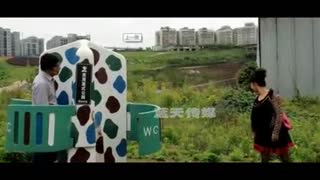 重庆现男性专用露天公厕 进出无遮拦惊呆路人