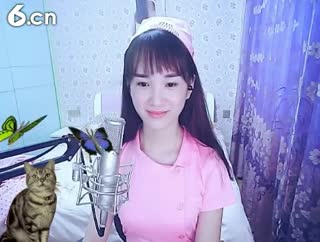 六间房热门视频呆萌女主播╰♥小鹿乱撞？秀high歌