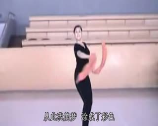 内蒙古安代舞－演示教学之草原风吹过－吉雅韩冰