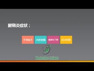 手腕腱鞘炎症状