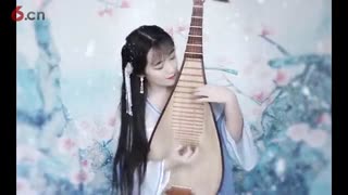 唯美琵琶演奏《刚好遇见你》