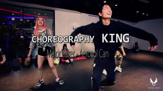 【欲飞爵士舞】KING老师让你想尖叫的课堂实拍Major Lazer - Aerosol Can