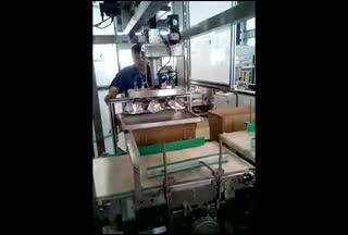 机器人装箱（北京华联现场），坐标机器人装箱