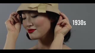 朝韩女性100年妆容变化史