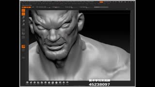 次时代角色上半身大型制作