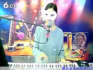 六间房最红主播蒙面魅音秀唱直播