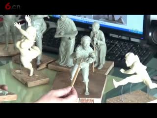 泥塑收租院
