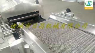 猫耳朵油炸流水线