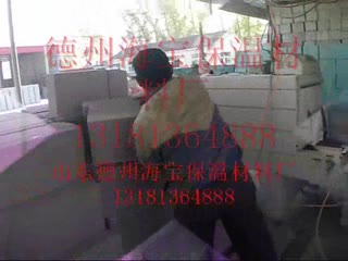 最新技术水泥发泡保温板设备操作视频.wmv