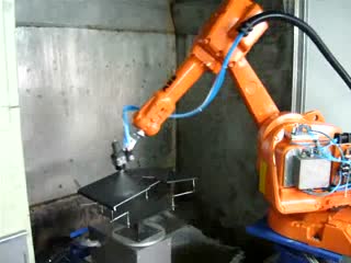 机箱外壳、钣金件喷涂机器人
