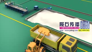 广东钾钠长石整线动画球磨机车间整线动画矿山整线动画宣传片