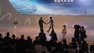 长安汽车北京车展现场