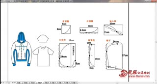 第4节.服装打版基础视频教程上衣基础结构线介绍