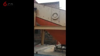 漫星全自动制砂生产线工作效果视频