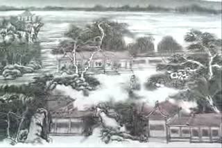 黄东雷国画长卷《明湖景区图》-5.wmv