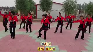 郭庄广场舞 唱红尘 东方健婉君
