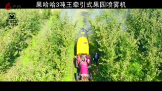 用了果哈哈打药机，再种一千亩都不是事！