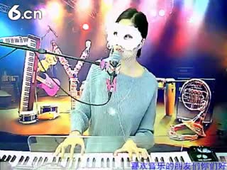 六间房美女主播蒙面魅音秀唱视频