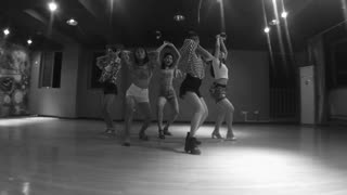 乐舞士舞蹈 4minute  canvas