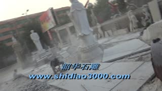 2013年石雕佛像|石雕大象|石雕狮子|石雕牌坊雕刻厂视频