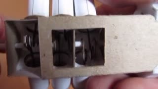 碉堡了！用硬纸板做的V6引擎