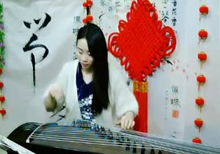 文雅主播古筝独奏《高山流水》，好美~