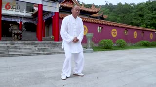 吃素是福，打太极强身，二者兼得就来观音山