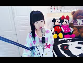萌妹子翻唱《月半小夜曲》~你来听听可好