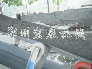 6-15免烧砖机，免托板砖机制作砖整个过程现场